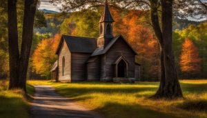 Appalachian churches Cades Cove Loop Road